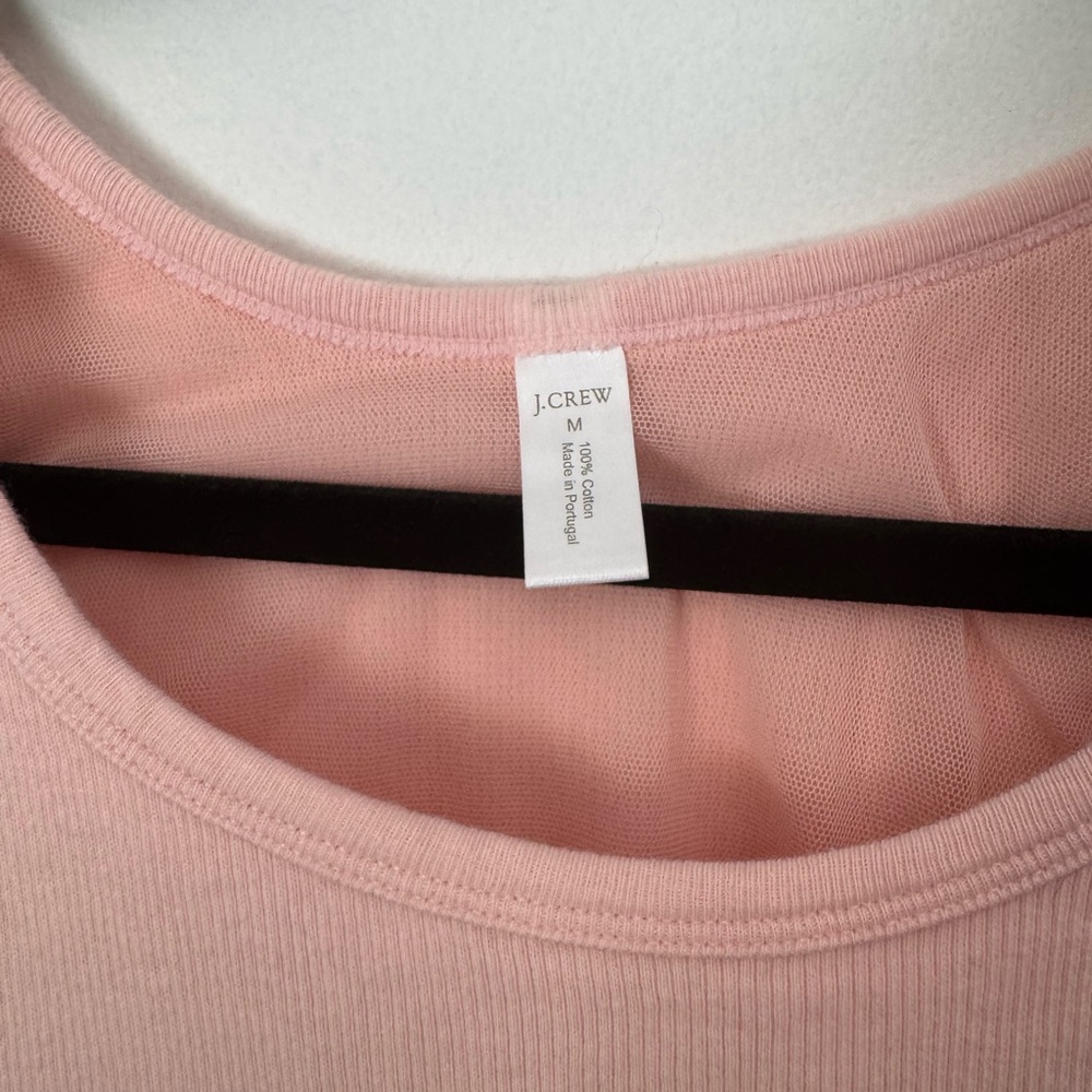 J. Crew Ribbed Tank With Built In Bra - Picture 2 of 3